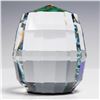 Image 1 : Swarovski Crystal Vitrail Medium Barrel Paperweight