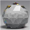 Image 1 : Swarovski Crystal Round Faceted Paperweight