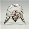 Image 3 : 7pc Swarovski Crystal Disney Paperweight Set with Mirror and Stands