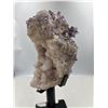 Image 6 : 11 X 4.3 INCH AMETHYST WITH CALCITE UNIQUE FORMATION ON BOTH  SIDE