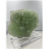 Image 2 : 10.5 x 8.5 INCH LARGE GREEN FLUORITE SPECIMEN COLLECTOR PIECE