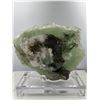Image 4 : 10.5 x 8.5 INCH LARGE GREEN FLUORITE SPECIMEN COLLECTOR PIECE