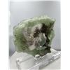 Image 5 : 10.5 x 8.5 INCH LARGE GREEN FLUORITE SPECIMEN COLLECTOR PIECE