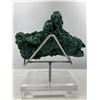 Image 4 : 8 X 5 INCH VELVET MALACHITE SPECIMEN