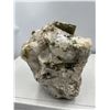 Image 5 : 7 X 7 INCH GREEN AND PINK TOURMALINE IN CLEAR QUARTZ  MATRIX