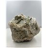 Image 6 : 7 X 7 INCH GREEN AND PINK TOURMALINE IN CLEAR QUARTZ  MATRIX