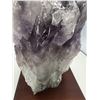 Image 10 : 11 X 6 INCH  LARGE AMETHYST POINT ON STAND FROM BRAZIL
