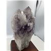 Image 2 : 11 X 6 INCH  LARGE AMETHYST POINT ON STAND FROM BRAZIL