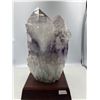 Image 6 : 11 X 6 INCH  LARGE AMETHYST POINT ON STAND FROM BRAZIL