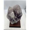 Image 9 : 11 X 6 INCH  LARGE AMETHYST POINT ON STAND FROM BRAZIL