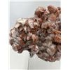 Image 5 : 9 1/2 X 10 INCH RARE LARGE PAGODA  CHOCOLATE CALCITE SPECIMEN