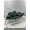 Image 2 : 12 X 6 INCH DARK  GREEN FLUORITE SPECIMEN BASE INCLUDED