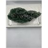 Image 7 : 12 X 6 INCH DARK  GREEN FLUORITE SPECIMEN BASE INCLUDED