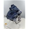Image 3 : 7 X 10 INCH BLUE BERRY  WITH CALCITE SPECIMEN ON STAND