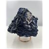 Image 1 : 6 X 8  INCH BLUE BERRY FLUORITE SPECIMEN ON STAND