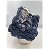 Image 3 : 6 X 8  INCH BLUE BERRY FLUORITE SPECIMEN ON STAND