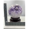 Image 10 : 20 INCH CIRCUMFERENCE AMETHSYT SPHERE  FROM BRAZIL
