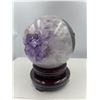 Image 3 : 20 INCH CIRCUMFERENCE AMETHSYT SPHERE  FROM BRAZIL