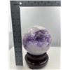Image 9 : 20 INCH CIRCUMFERENCE AMETHSYT SPHERE  FROM BRAZIL