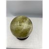 Image 6 : 18 INCH CIRCUMFERENCE NATURAL CITRINE  SPHERE FROM BRAZIL
