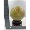 Image 6 : 19 INCH CIRCUMFERENCE NATURAL CITRINE SPHERE FROM BRAZIL