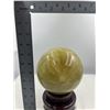 Image 7 : 19 INCH CIRCUMFERENCE NATURAL CITRINE SPHERE FROM BRAZIL