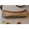 Image 3 : Antique Canoes (Batoche) & Leather Lanyard