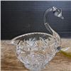 Image 2 : 2 Swan  - 1 Pinwheel Crystal, 1 Yellow Glass