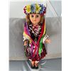 Image 1 : ANTIQUE UKRAINIAN DOLL WITH CRAFTED COSTUME
