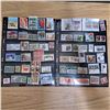 Image 1 : 2 pages of various stamps