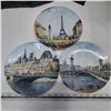 Image 1 : 3 decorative plates - buildings
