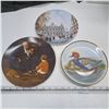 Image 1 : 3 decorative plates- 1 duck