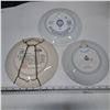 Image 2 : 3 decorative plates- 1 duck