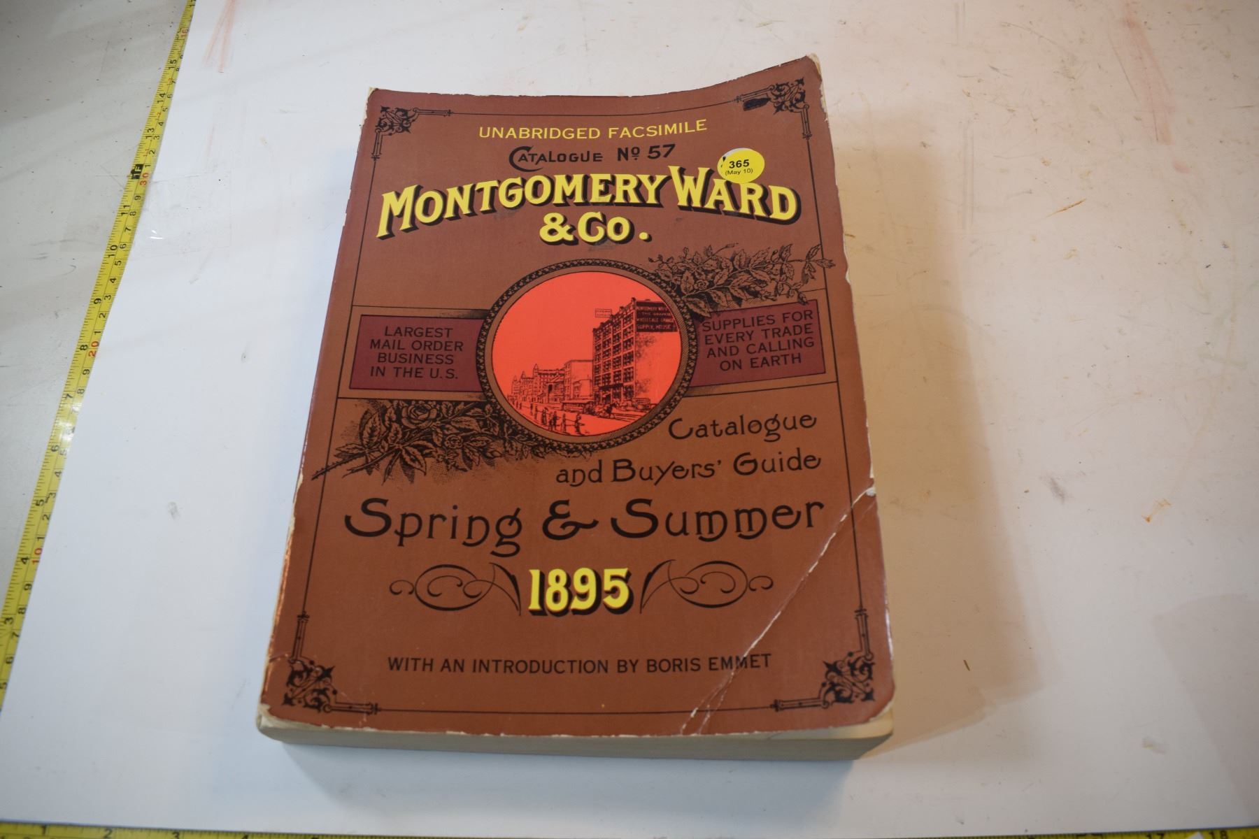 1969 Reprint of an 1895 Montgomery Ward Catalogue Schmalz Auctions