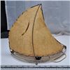 Image 1 : mid century modern minimalist sailboat lamp