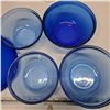 Image 2 : Blue glassware- bowls
