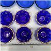Image 2 : Blue glassware- bowls and plates