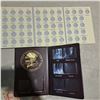 Image 2 : Coin book, big game collecter series book and 3- 1 cent potato chip bags from the 1930's