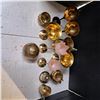 Image 1 : brass gobblets and vases for decore