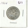 Image 1 : 1964 Canadian Silver Twenty Five Cents