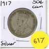 Image 1 : 1917 Canadian Silver Fifty Cents