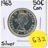 Image 1 : 1963 Canadian Silver Fifty Cents