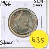 Image 1 : 1966 Canadian Silver Fifty Cents