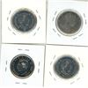 Image 2 : 2017, 2002, 2021, 2023 Canadian Fifty Cents.