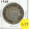 Image 1 : 1939 Canadian Silver Dollar