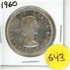 Image 1 : 1960 Canadian Silver Dollar
