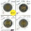 Image 1 : 2007, 2008 (Quebec), 2014 (Wait for Me Dady), 2016 Canadian Two Dollar.