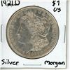 Image 1 : 1921 USA Silver Morgan Dollar - D
