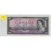 Image 1 : 1954 Canadian Ten Dollar Bill