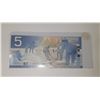 Image 2 : 2002 Canadian Five Dollar Bill